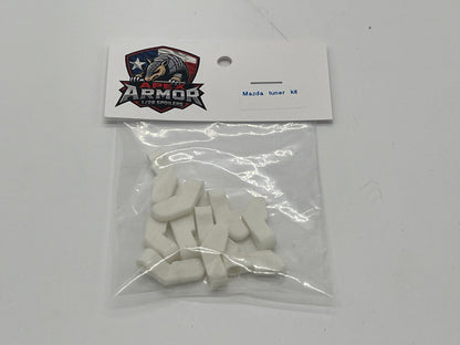 Apex Armor RC Mini-Z LM Wing Tuner Kit White