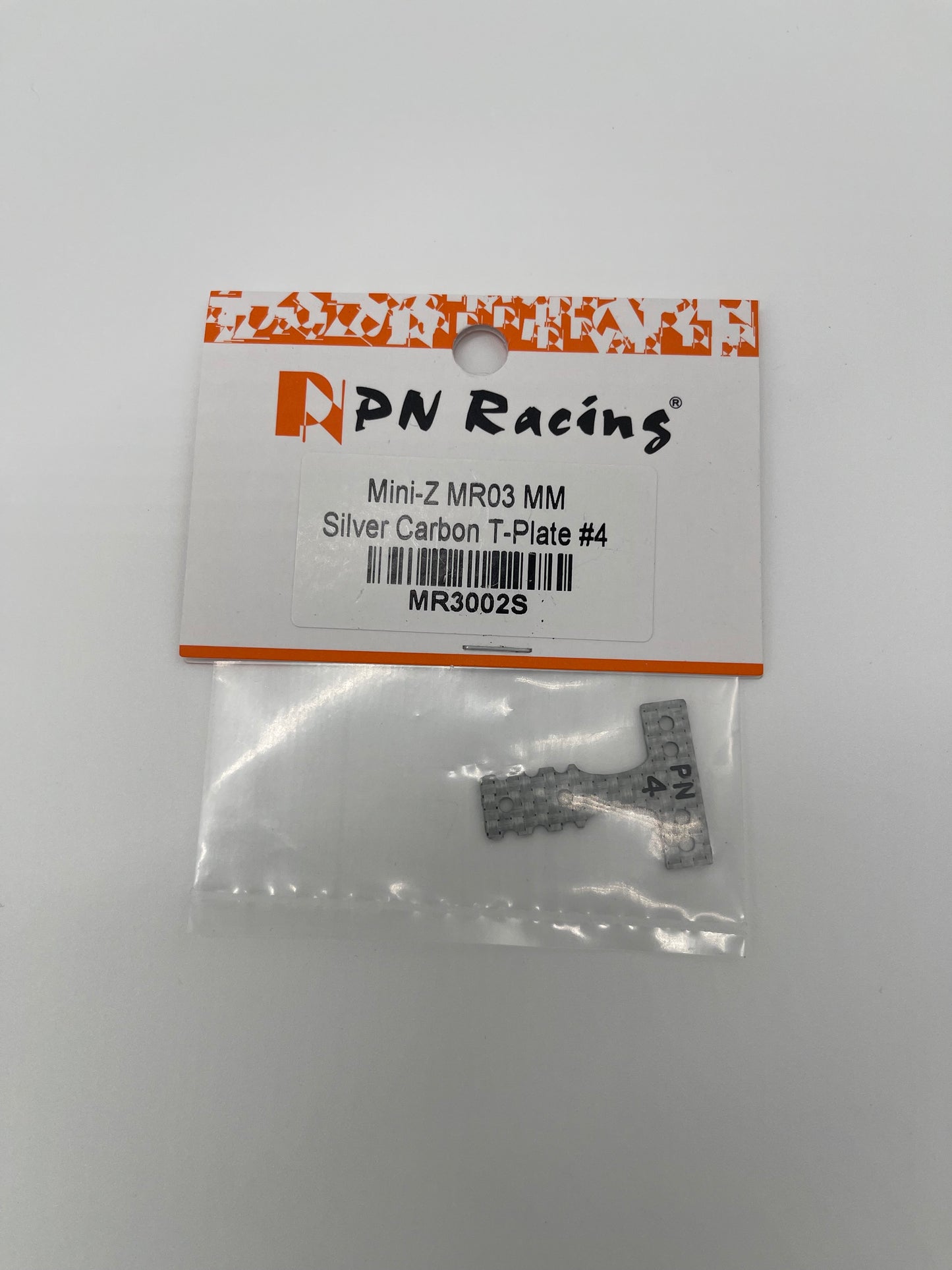 PN Racing Mini-Z MR03 MM Silver Carbon T-Plate #4