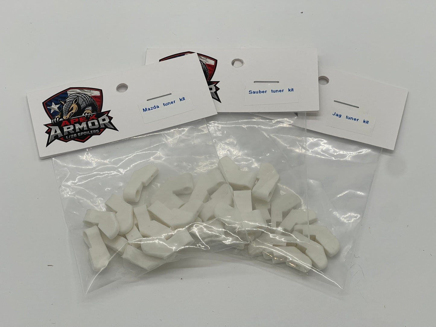 Apex Armor RC Mini-Z LM Wing Tuner Kit White