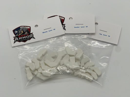 Apex Armor RC Mini-Z LM Wing Tuner Kit White