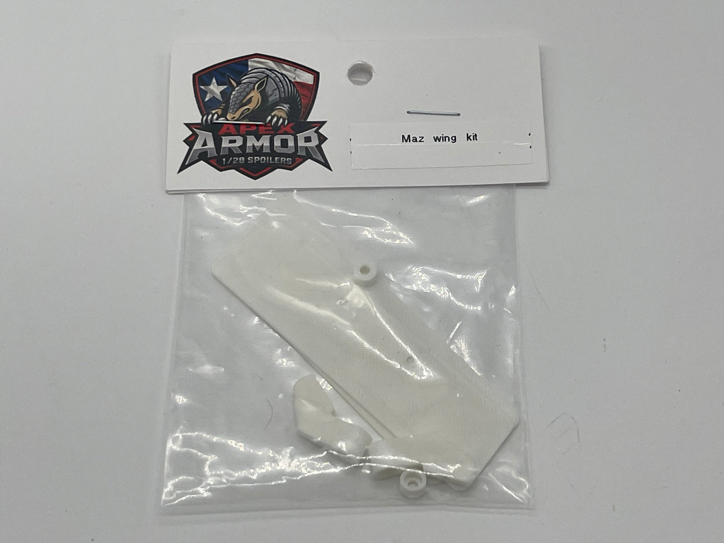 Apex Armor RC Mini-Z LM Wing Kit White