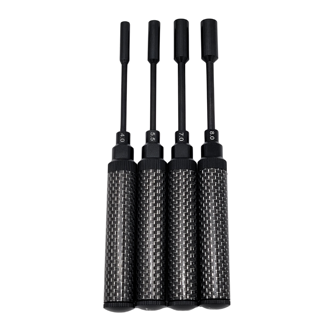 MSM Black Carbon Fiber Nut Driver Set