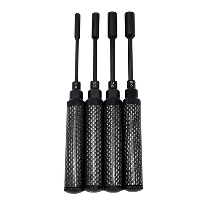 MSM Black Carbon Fiber Nut Driver Set