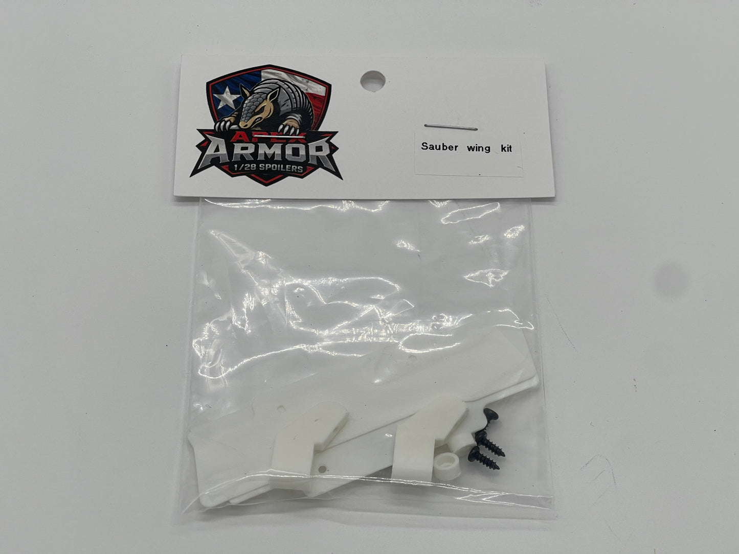 Apex Armor RC Mini-Z LM Wing Kit White
