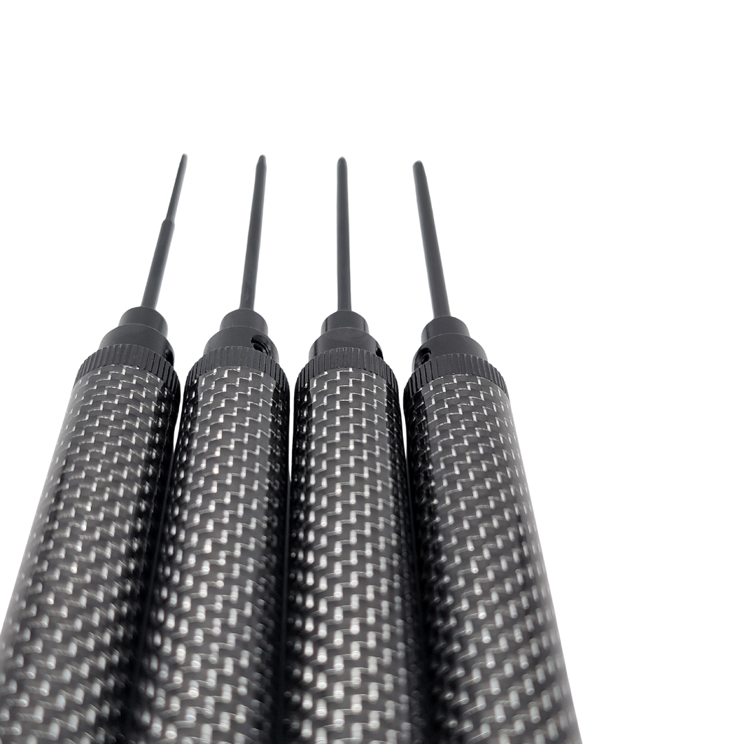 MSM Black Carbon Fiber Hex Drivers