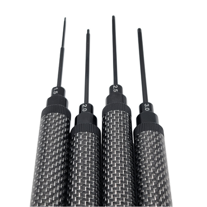 MSM Black Carbon Fiber Hex Drivers