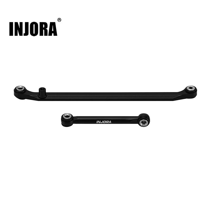 INJORA Black Coating Brass Steering Links for 1/32 Redcat Ascent-32 (ASC32-05)