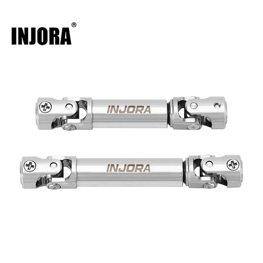 INJORA Stainless Steel Drive Shafts for 1/32 Redcat Ascent-32 (ASC32-02)