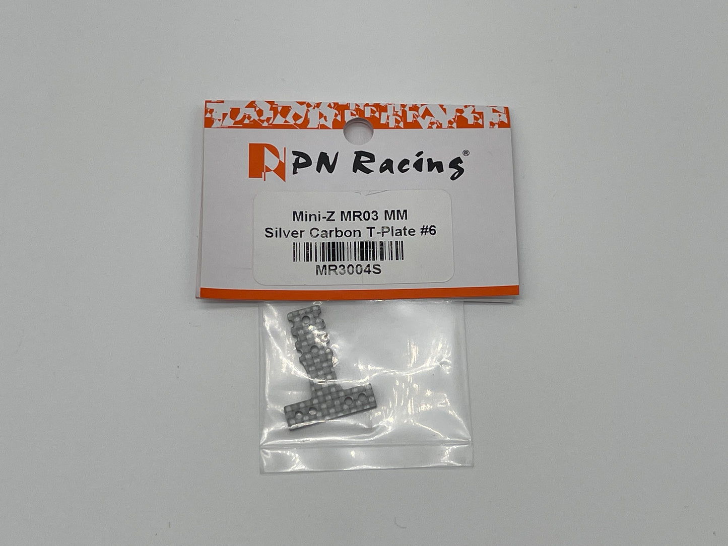 PN Racing Mini-Z MR03 MM Silver Carbon T-Plate #6