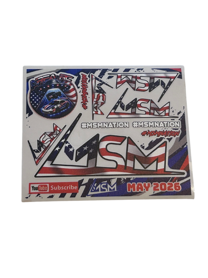 MSM Collector Stickers