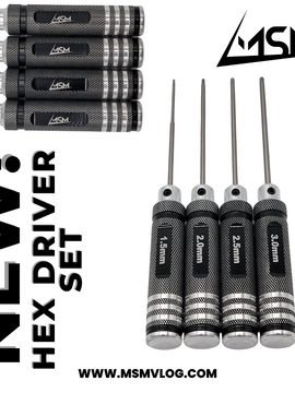 MSM Premium Budget Hex Drivers