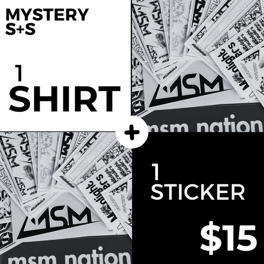 Mystery Shirt + Sticker