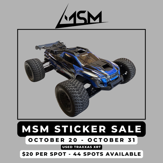 Sticker Sale - October Used Traxxas XRT