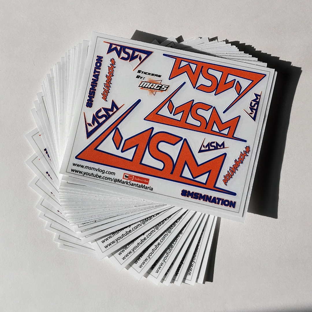 MSM Collector Stickers