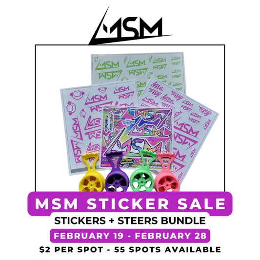 February Stickers + Steers Sticker Sale