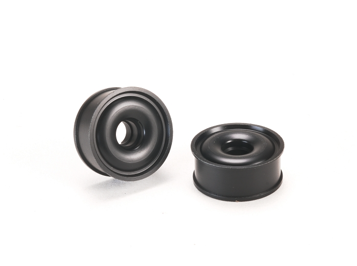 Delrin Black Formula 8.5x20mm Flanged Wheel F2