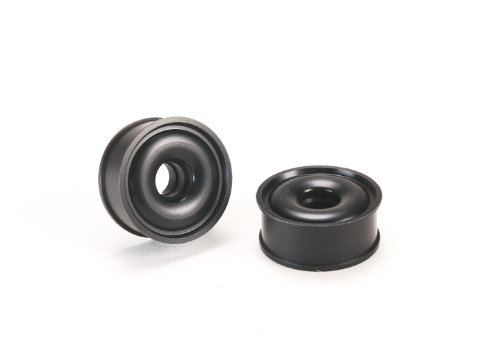 PN Racing Mini-Z 2WD Machine Cut Delrin Black Formula 8.5x20mm Flanged Wheel F3