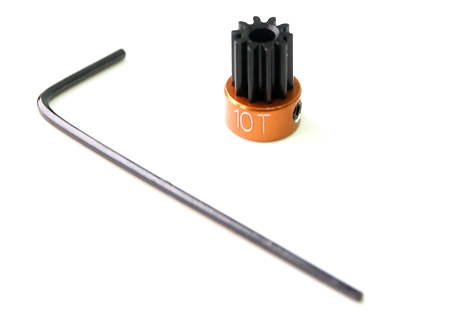 PN Racing PNWC 64P Machine Cut Delrin Pro2 Pinion 10T