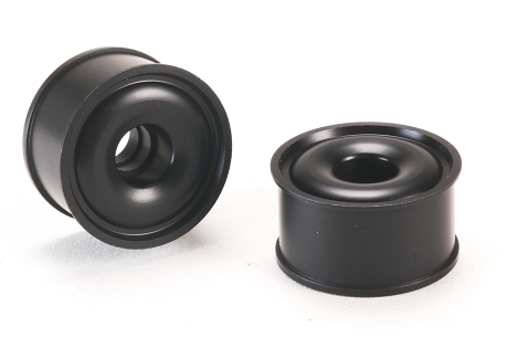 PN Racing Mini-Z 2WD Machine cut Delrin Black Formula 11x20mm Flanged Wheel R1