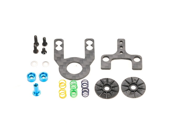 PN Racing Mini-Z MR02/03 Multi Length Graphite Disk Damper Set (Blue)