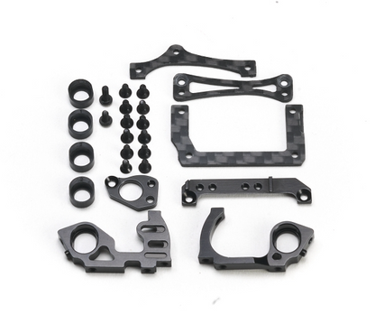 PN Racing Mini-Z V5 LCG 98mm Motor Mount (Black)