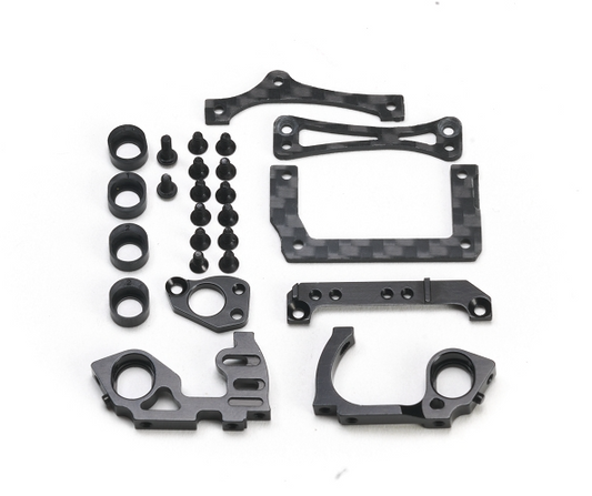 PN Racing Mini-Z V5 LCG 98mm Motor Mount (Black)