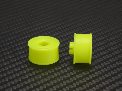 PN Racing Mini-Z 2WD Machine Delrin Cut Yellow Formula 11x20mm Flanged Wheel R3