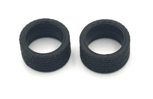 Marka V5 Mini-Z RCP Rubber Rear Radial Tire 15 degree Medium (1 Pair)