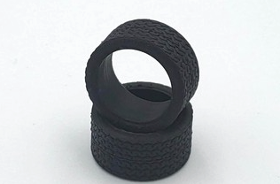 Marka V5 Mini-Z RCP Rubber Rear Radial Tire 15 degree Medium (1 Pair)