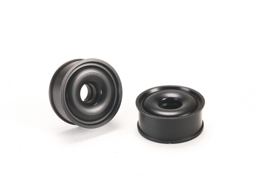 PN Racing Mini-Z 2WD Machine Delrin Cut Black Formula 8.5x20mm Flanged Wheel F1