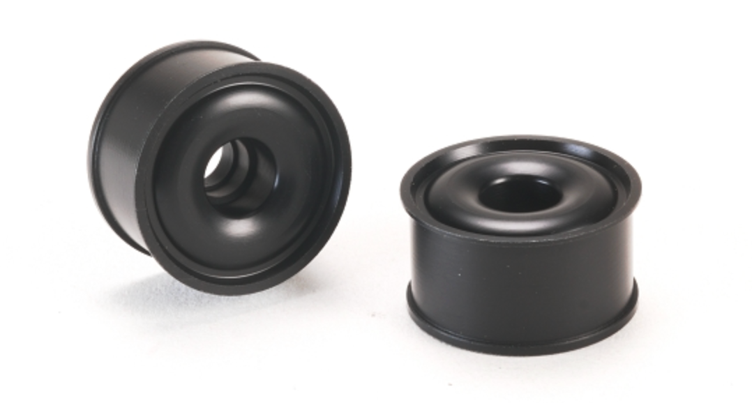 PN Racing Mini-Z 2WD Machine Cut Nylon FG Black Formula 11x20mm Flanged Wheel R3