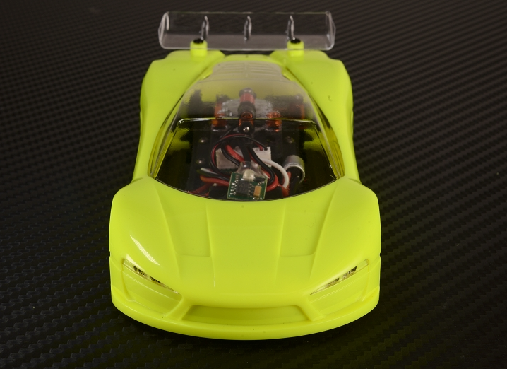 PN Racing Mini-Z Concept C9 ABS Car Body Kit Yellow