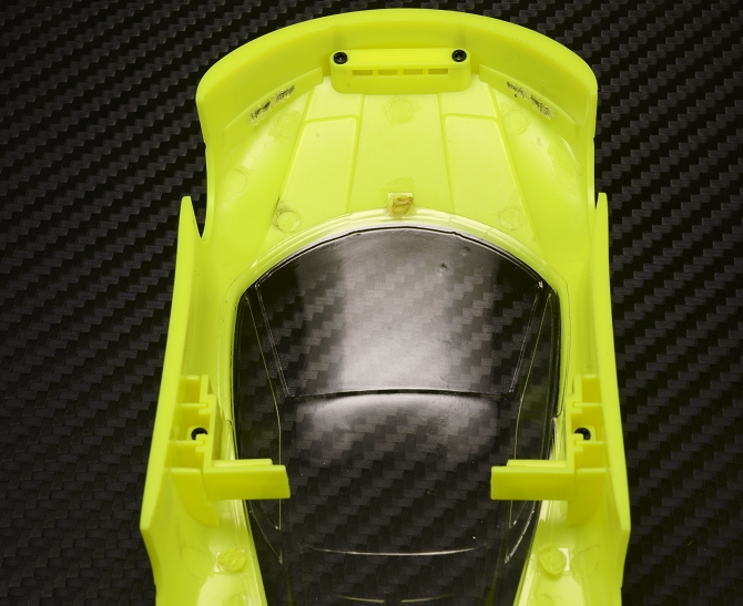 PN Racing Mini-Z Concept C9 ABS Car Body Kit Yellow