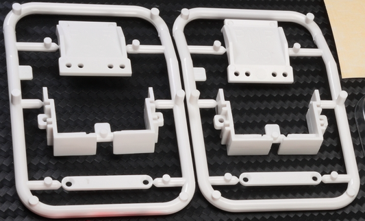 PN Racing Body Mounting Kit Set White For PNR Concept C9 Body