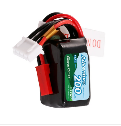 Gens ace 200mAh 3S 11.1V 30C Lipo Battery Pack with JST Plug