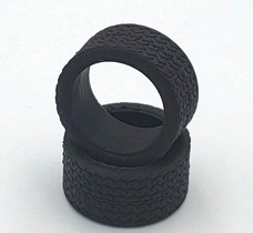 Marka V1 Mini-Z RCP Rubber Rear Radial Tire 10 degree Soft (1 Pair)