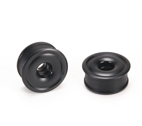 PN Racing Mini-Z 2WD Machine Delrin Cut Black Formula 8.5x19mm Flanged Wheel F0.5