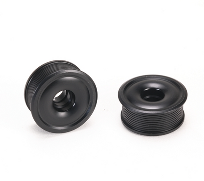 PN Racing Mini-Z 2WD Machine Delrin Cut Black Formula 8.5x19mm Flanged Wheel F0.5