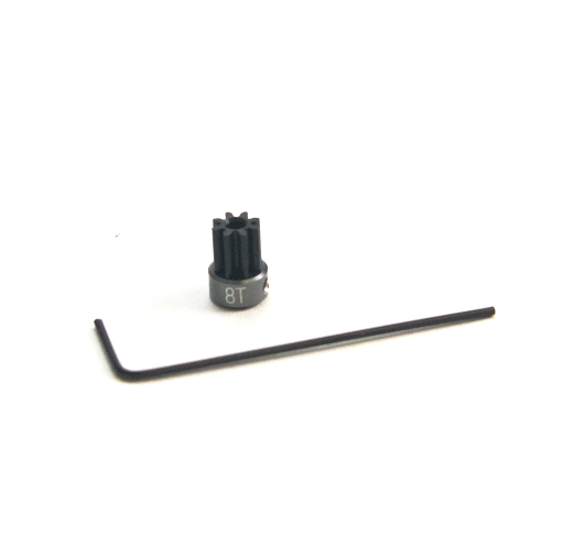 PN Racing Machine Cut Delrin Pro2 M0.5 Pinion 8T