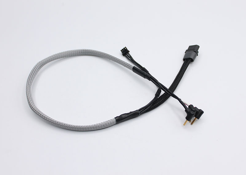 RRE017 Reflex Racing 2mm Bullet Plug Charging Cable - Gray