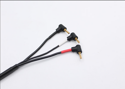 RRE017 Reflex Racing 2mm Bullet Plug Charging Cable - Gray