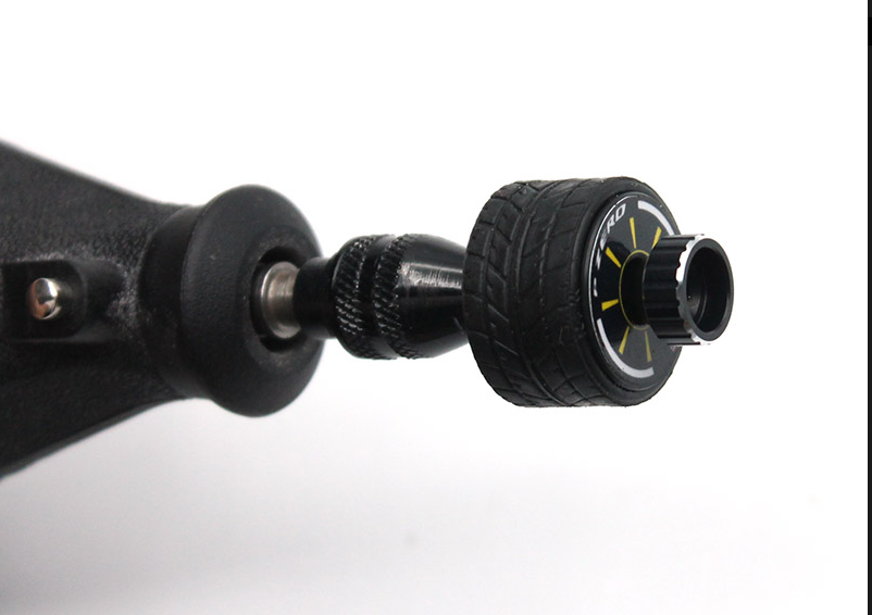 RX611 Reflex Racing 1/28 Scale Universal Tire Arbor for Rotary Tool