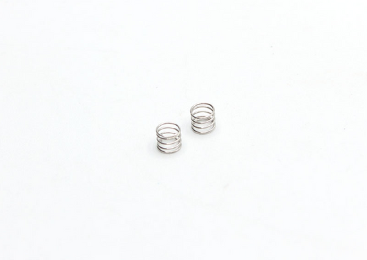 RX28A-50 Reflex Racing RX28 Gen 3 Front Springs - Medium Progressive (Silver)