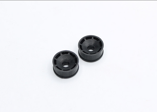 RX600F0B Reflex Racing Speed Dish Wheel Front - 0 offset (black)
