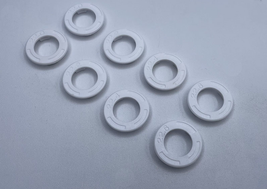 RX601W Reflex Racing Speed Dish Side Wall Plate Set (22.0,22.2,22.4,22.6) - White