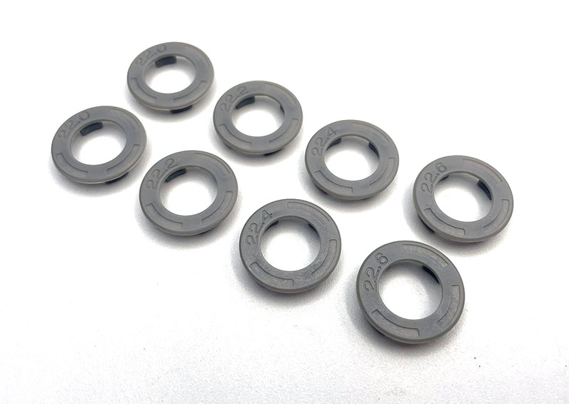 RX601G Reflex Racing Speed Dish Side Wall Plate Set (22.0,22.2,22.4,22.6) - Gray