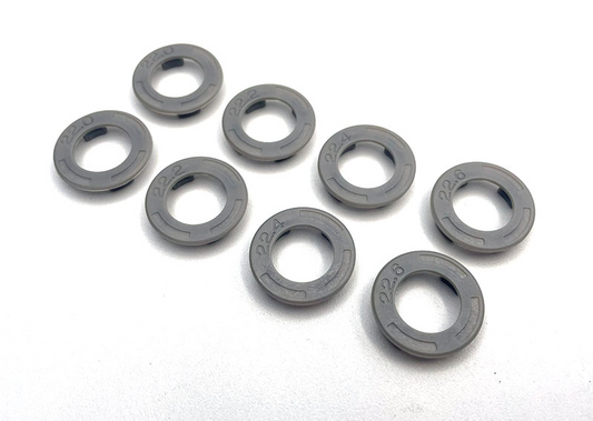 RX601G Reflex Racing Speed Dish Side Wall Plate Set (22.0,22.2,22.4,22.6) - Gray