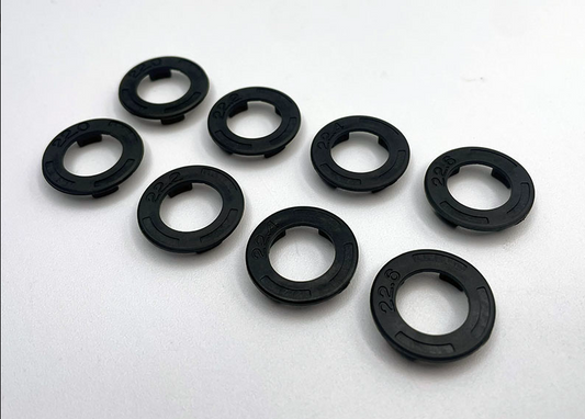 RX601B Reflex Racing Speed Dish Side Wall Plate Set (22.0,22.2,22.4,22.6) - Black
