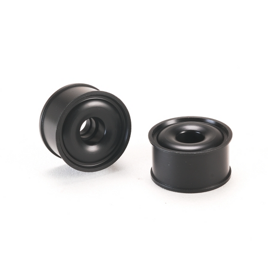 PN Racing Mini-Z 2WD Machine Cut Nylon FG Black Formula 11x20mm Flanged Wheel R2