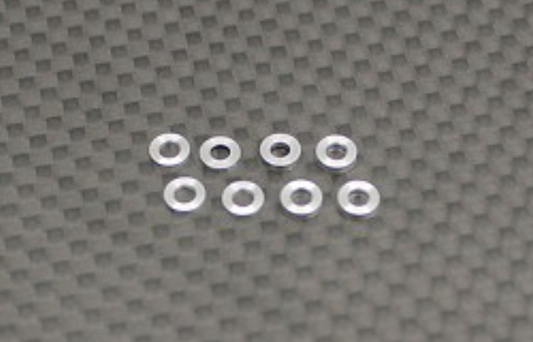 RX523 Reflex Racing Aluminum Shim Set (0.5mm and1.0mm) - 4 pcs ea